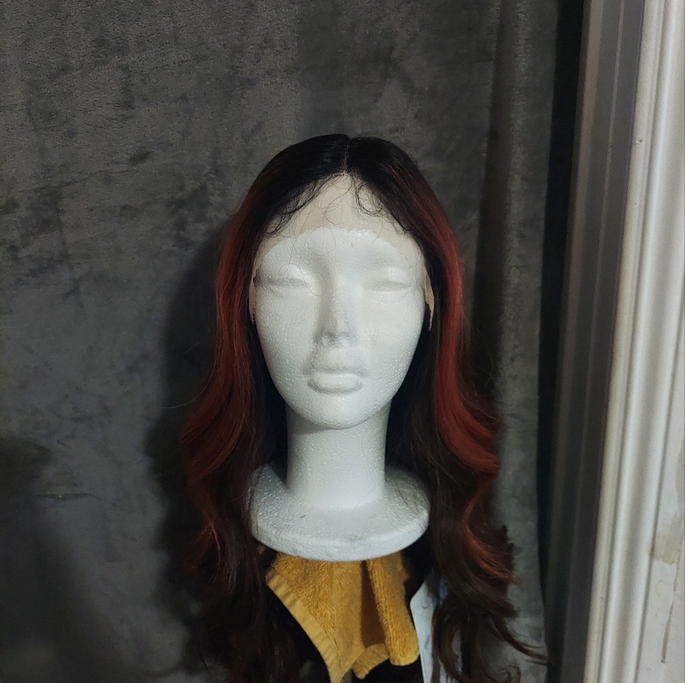 Outre Synthetic HD Transparent Lace Front Wig - SEPHINA DRFF Ginger CoCo Brown